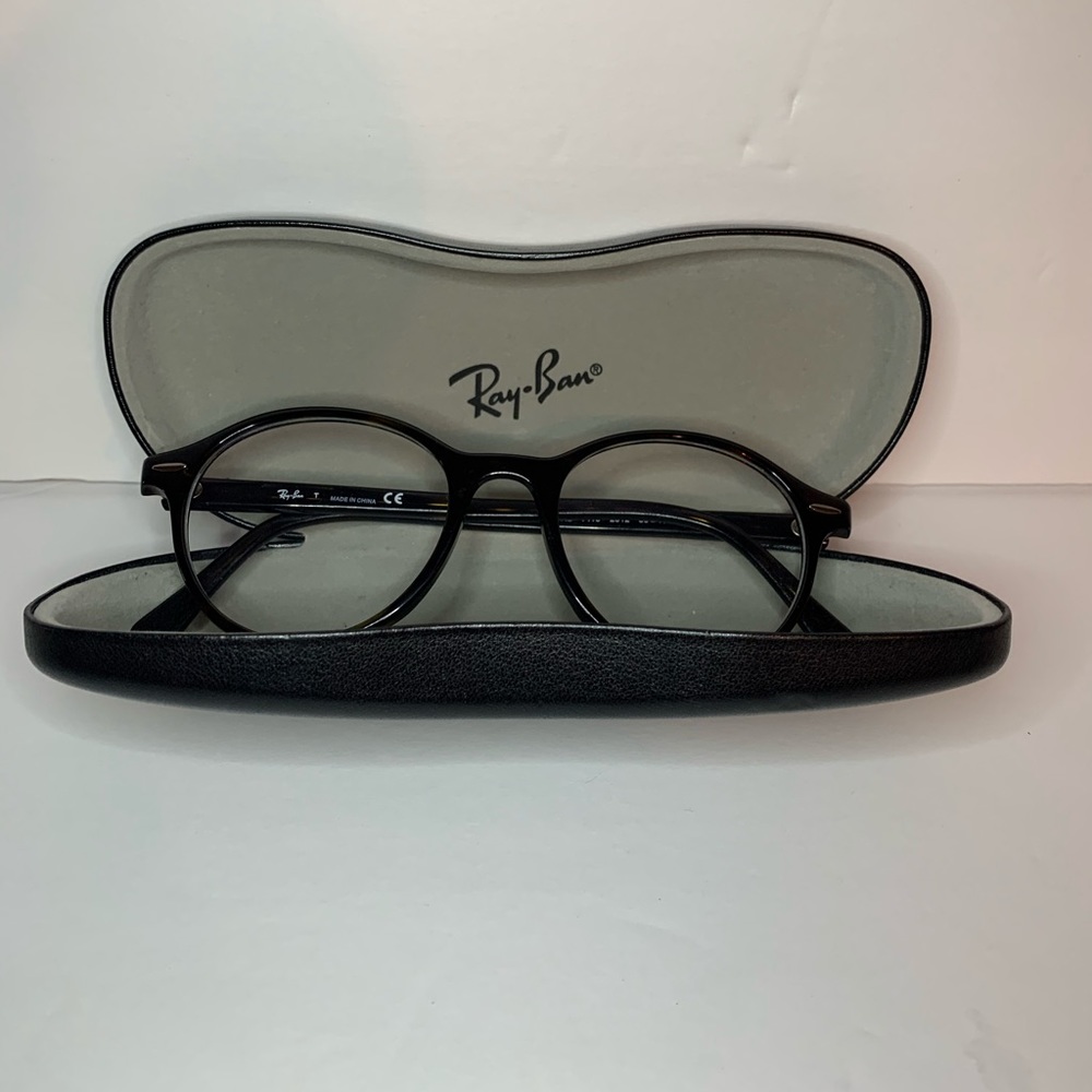 Ray Ban prescription frames and case